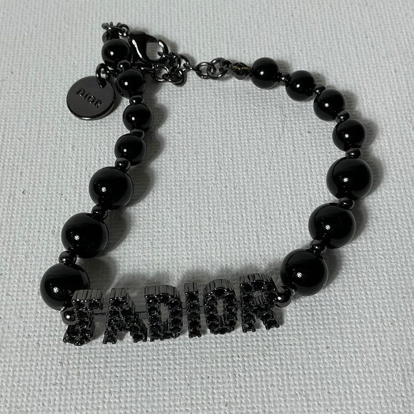 Dior J’ADIOR Black Bead Bracelet - Picture 1 of 3